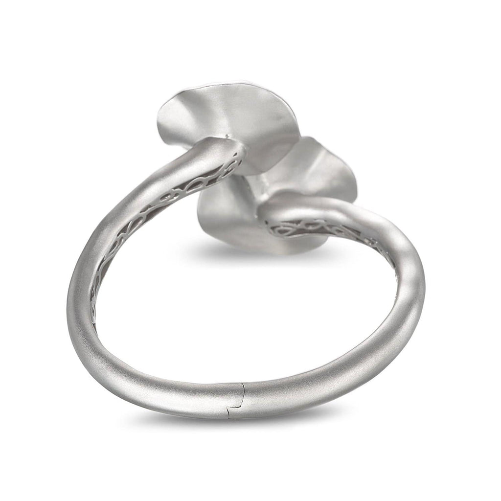 Serenity Sterling Bypass Cuff