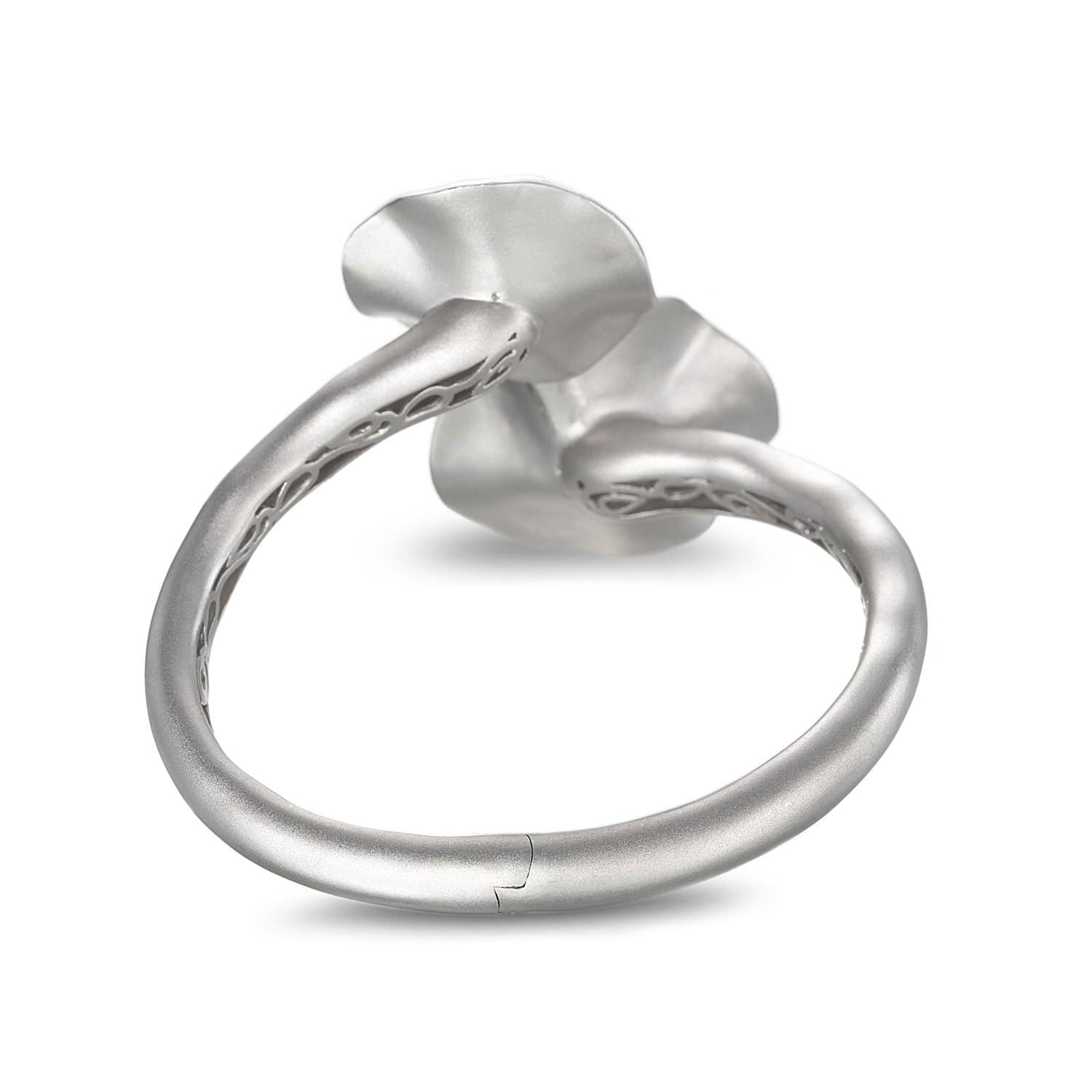 Serenity Sterling Bypass Cuff