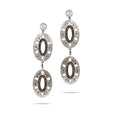 Paisley Cut-Out Sterling Silver Drop Earrings
